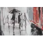 OBRAZ NA PŁÓTNIE TRAM-B- 80X3X80 cm